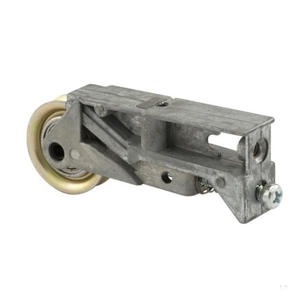 Prime-Line Single 1-1/4 in. Steel Roller Assembly, Diecast Unique Housing (Single Pack) D 1640